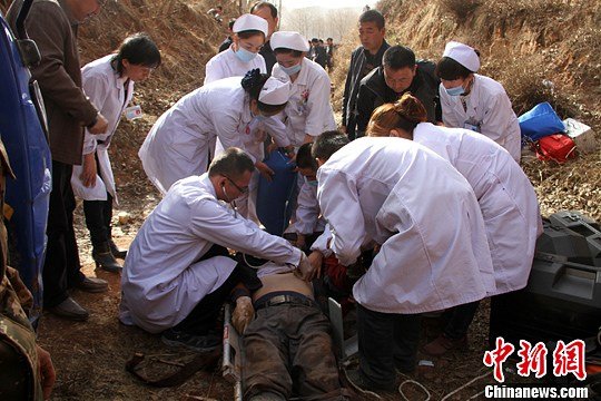 青海工人维修水库产生被困变乱 4人殒命