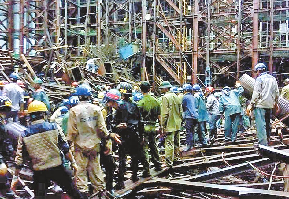 越南一钢铁厂工地发滋变乱１４人丧生