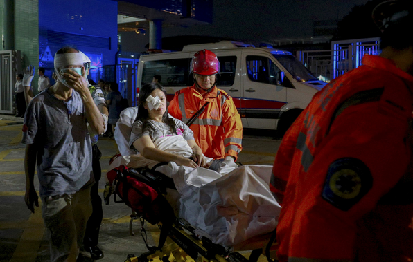 澳门返港渡船产生碰撞 121伤14人重伤