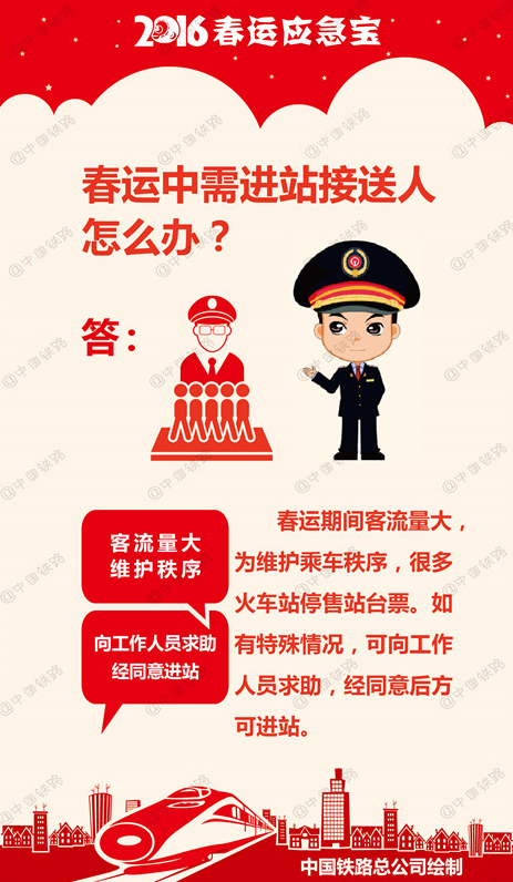 中铁总公司颁布2016春运应急宝 一路来看看
