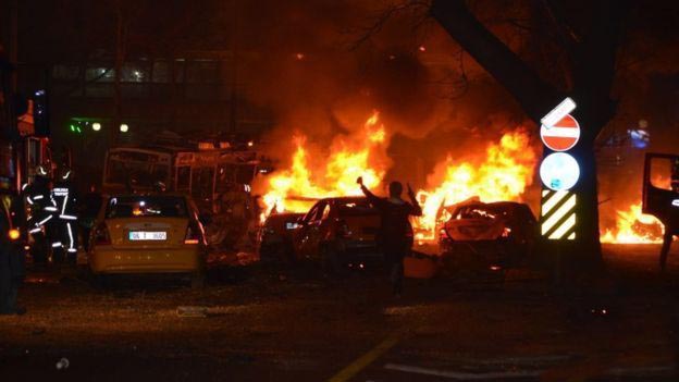 土耳其首都安卡拉产生爆炸 至少34人殒命