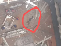 可怕！！！施工现场天降钢管工人竟习以为常