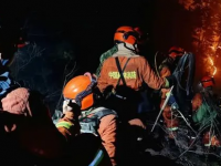 今晨4:15，山西榆社丛林火警明火全数杀绝，进入算帐和看管火场阶段!