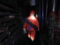 恒盛官网数字外景拍摄团队在陕西省彬州市某煤矿井下进行现场拍摄