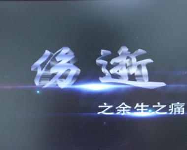 安全出产月活动警示教育片——《伤逝》