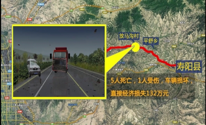 寿阳县“8.17”较大路线交通变乱动画仿照